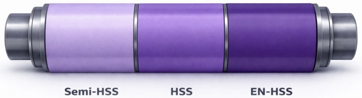 Cast High Speed Steel Rolling Mill Rolls, Semi-HSS, HSS and EN-HSS