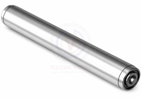 conveyor roller for material transport lines