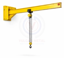 wall mounted jib crane for workstation lifting in rolling mill
