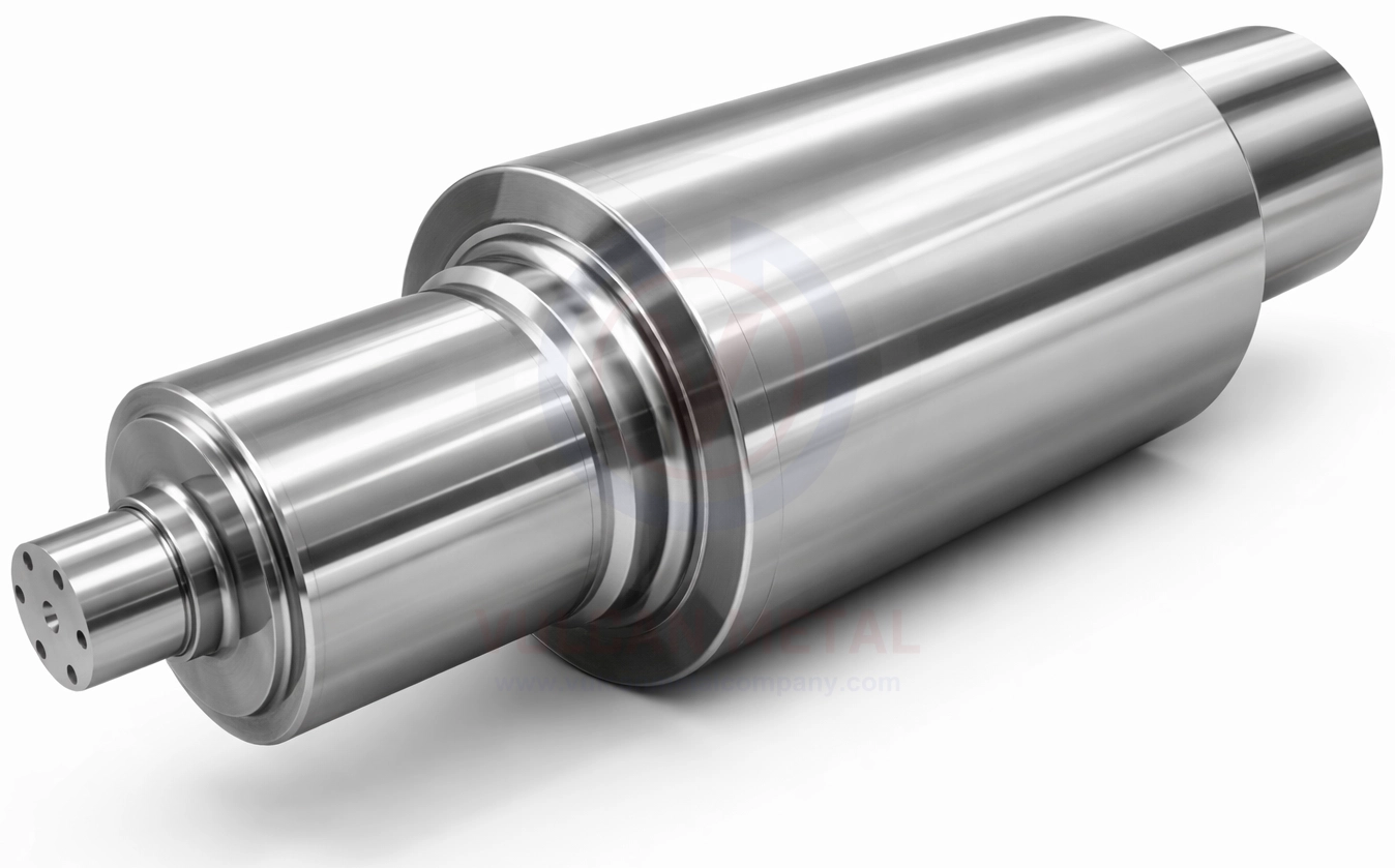 forged backup rolls for hot and cold rolling mill support applications