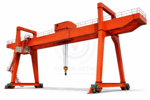 gantry crane for material handling in rolling mill yard