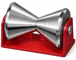 roller for industrial material handling systems