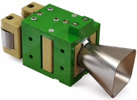 rolling mill guide system for bar alignment and positioning