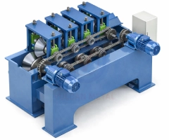 straightening machine for bar and section correction